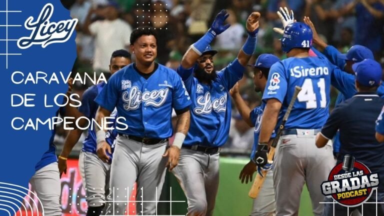 CARAVANA DE CELEBRACIÓN – LICEY CAMPEÓN NACIONAL 2023-2024 #LIDOM #DesdelasGradas
