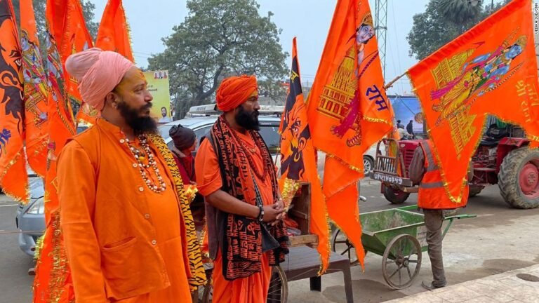 Modi inaugurará el templo indio de Ayodhya Ram Mandir