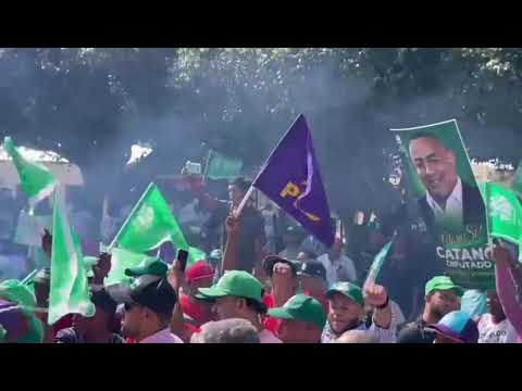 CON MULTITUD DE LA ALIANZA RESCATE RD, LEONEL INICIA PRESENTACIÓN DE CANDIDATOS FP