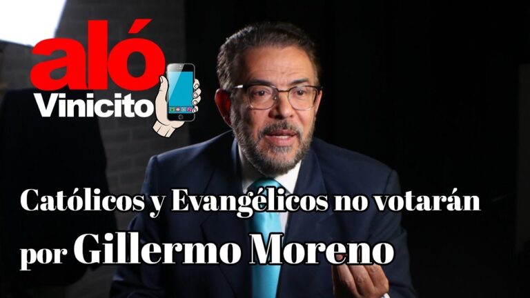 Católicos y Evangélicos no votaran por Guillermo Moreno