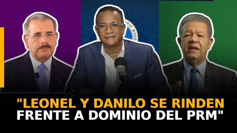 LEONEL Y DANILO NO SE SIENTEN EN ESTA CAMPAÑA 2024