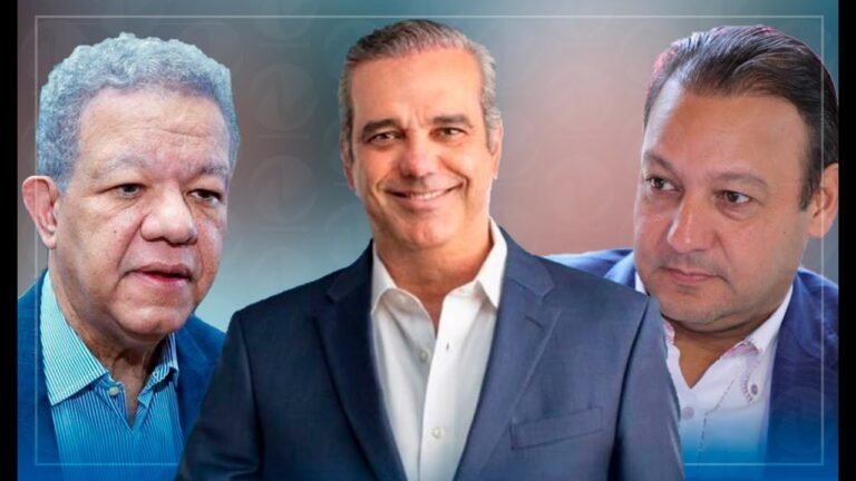 Encuesta Gallup Abinader 64%, Leonel 19, Abel 12