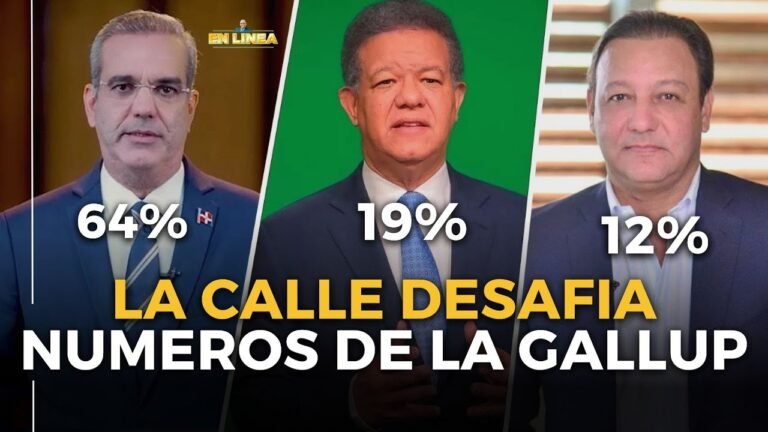 LA CALLE DESAFIA NUMEROS DE LA GALLUP – EN LINEA CON ENRIQUE FERNANDEZ