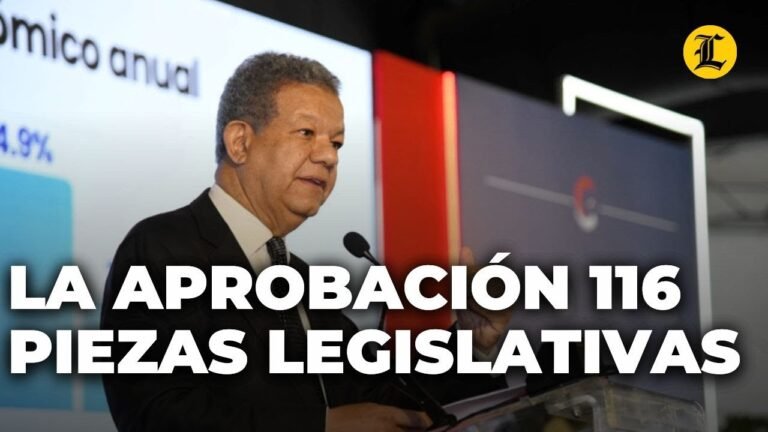 De llegar a la presidencia, Leonel contempla la aprobación 116 piezas legislativas