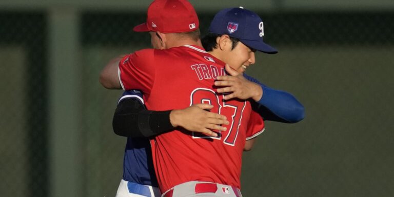 Shohei Ohtani sin hits en el primer juego contra los Angelinos