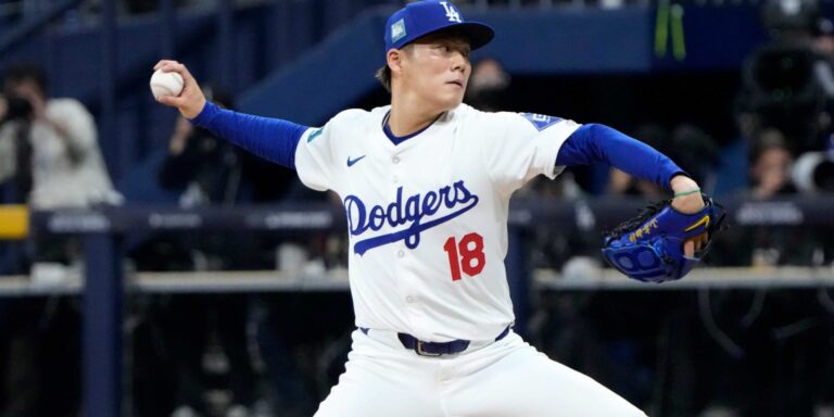 Yoshinobu Yamamoto debuta con los Dodgers