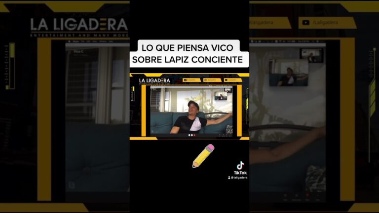 Vico c habla de su experiencia con Lapiz CONCIENTE. #vicoc #lapizconciente #raplatino