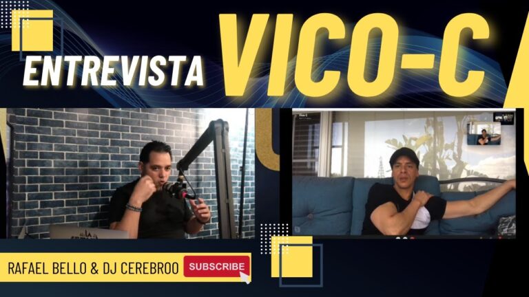 LA MEJOR ENTREVISTA DE VICO-C,DICE TODA LA VERDAD SOBRE DADDY YANKEE, CON DJ CEREBROO Y RAFAEL BELLO