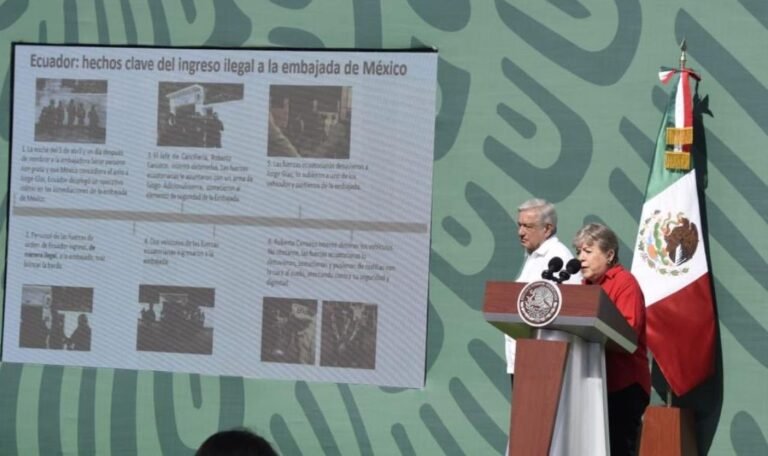 México denunciará a Ecuador en la Corte I. de Justicia y ONU