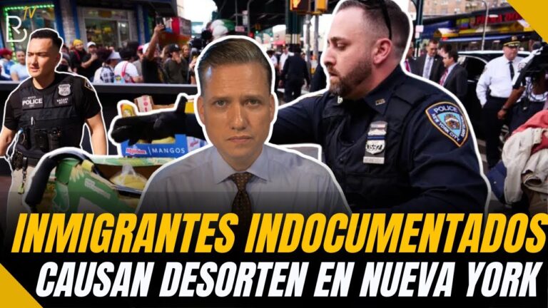 Indocumentados causan desorden en Nueva York. Policía desmantela venta ilegal