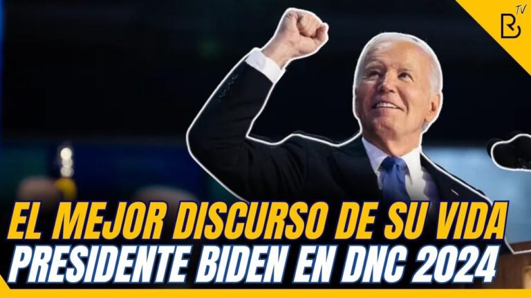 Discurso Histórico: Presidente Joe Biden da el mejor discurso de su vida
