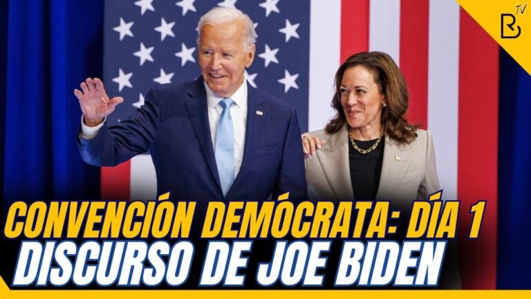 EN VIVO: Discurso de JOE BIDEN en primera Noche de la Convención Demócrata 2024