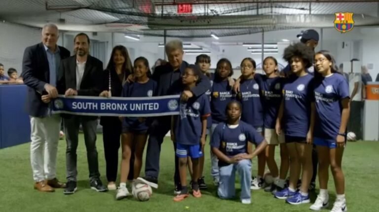 Programa social de la Fundación del FC Barcelona en El Bronx