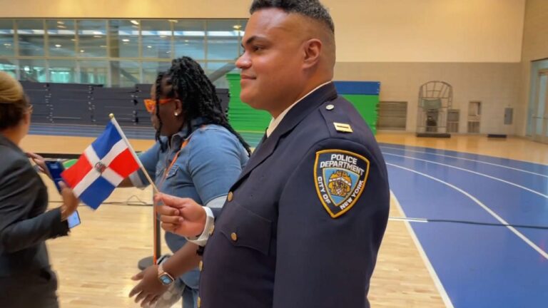 Celebración por ascenso policías de origen dominicano