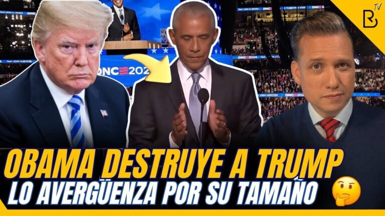 OBAMA DESTRUYE A TRUMP y lo avergüenza por el tamaño 🤔