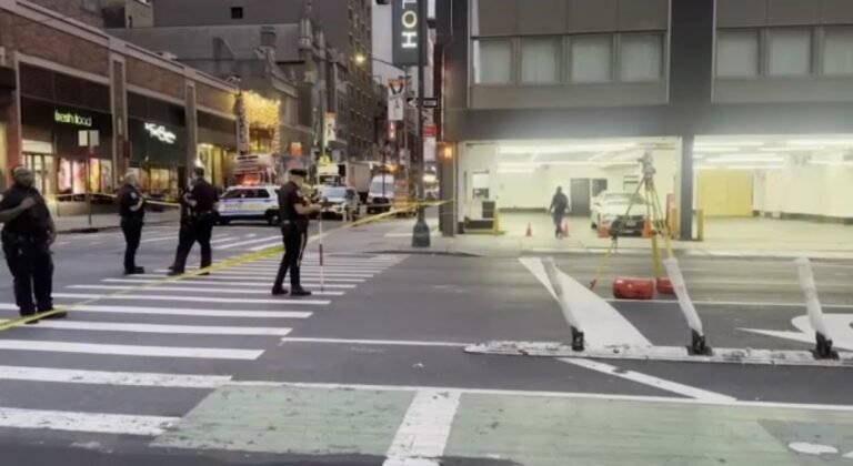 Buscan al conductor por un atropello y fuga en Manhattan
