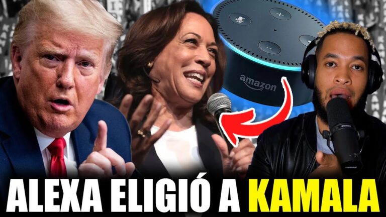 Alexa responde Votar por Kamala, No por Trump | Trump apoya la Legalización de Marjna en FL