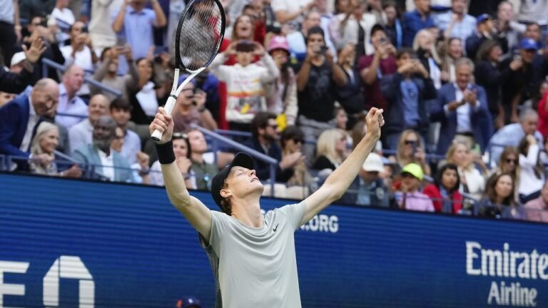 El italiano Jannik Sinner gana el US Open en tres sets