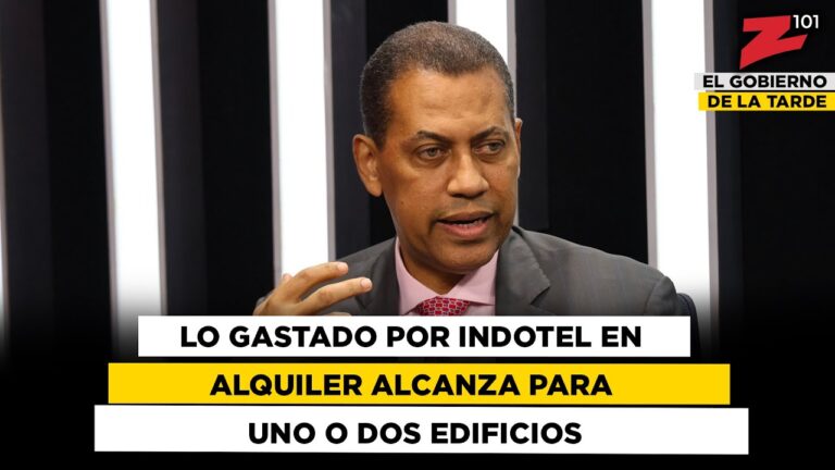 Guido Gómez Mazara: lo gastado por Indotel en alquiler alcanza para uno o dos edificios