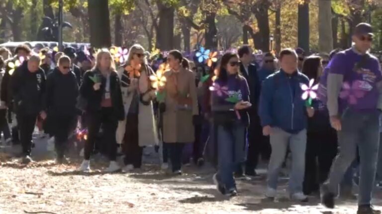 Caminata anual contra el Alzheimer en Central Park