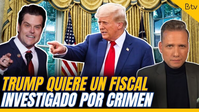 MATT GAETZ: El Fiscal que quiere TRUMP y es investigado por crimen