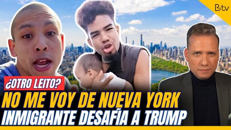 NO ME VOY DE NY: ¿Inmigrante venezolano desafía a TRUMP?