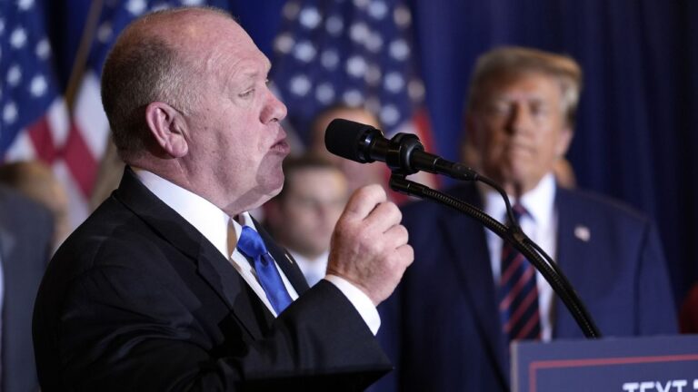 Trump anuncia que Tom Homan, será su «zar de la frontera»