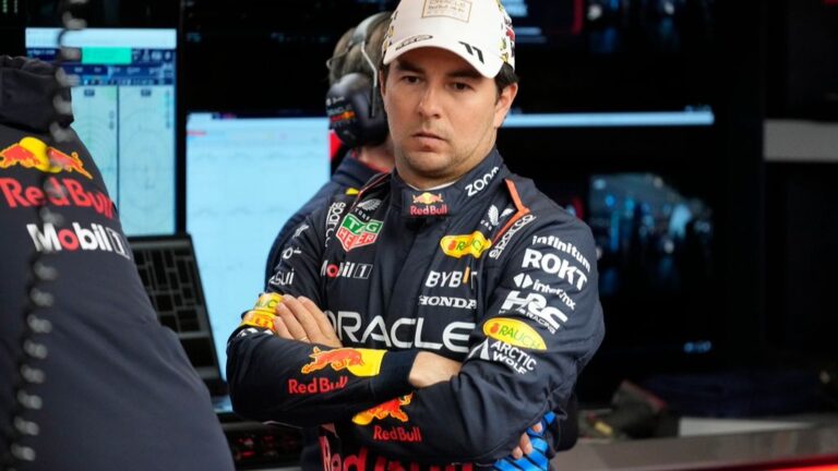 Red Bull desprecia al piloto mexicano Sergio Pérez