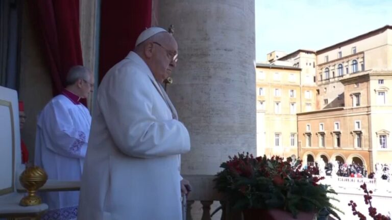 El Papa hace un llamado a la reconciliación