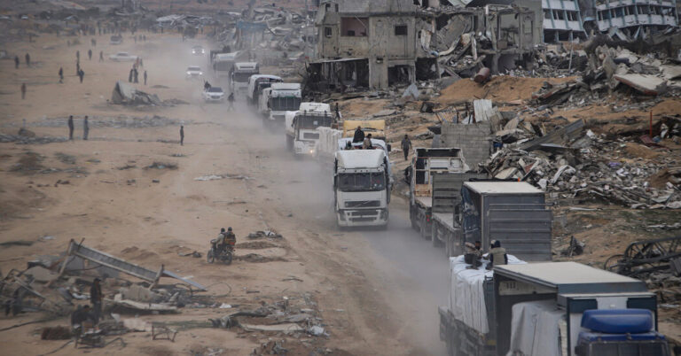 Gaza por fin agradece más ayuda. Necesita un diluvio.