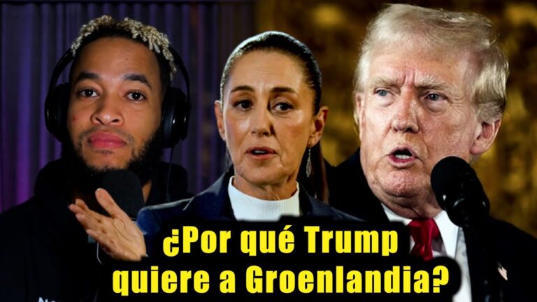 Se Pone Serio, Trump Apunta a Groenlandia, Canadá, Panamá | Claudia le Responde a Trump