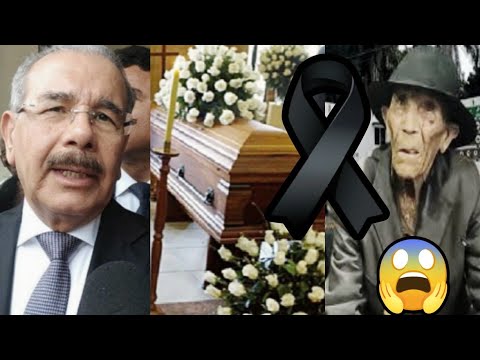 DANILO MEDINA LLEGA LLORANDO AL VELATORIO DEL VIEJO LOLO Y PIDE JUSTICIA