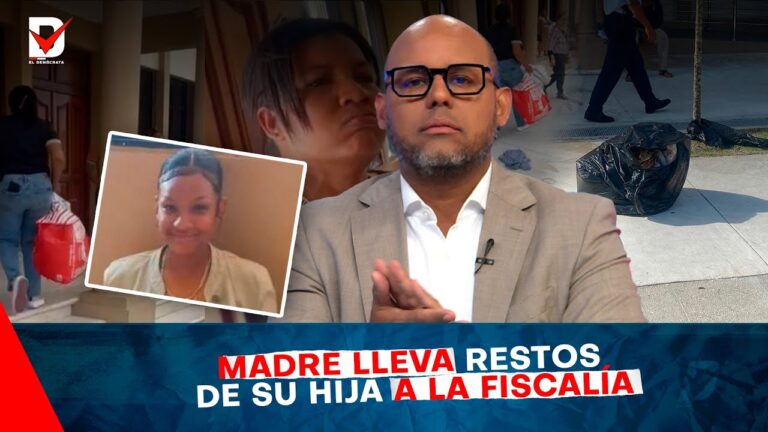 #Increíble🔴 Madre lleva restos de su hija a la fiscalía / el grito de justicia que conmociona Higüey