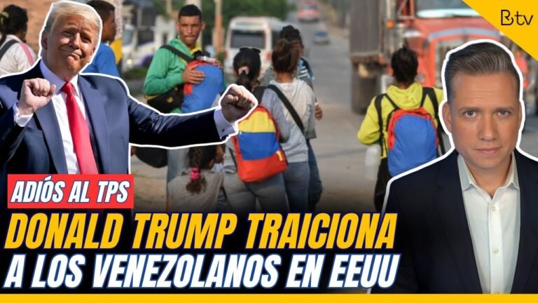 DONALD TRUMP TRAICIONA a los VENEZOLANOS en EEUU con el TPS