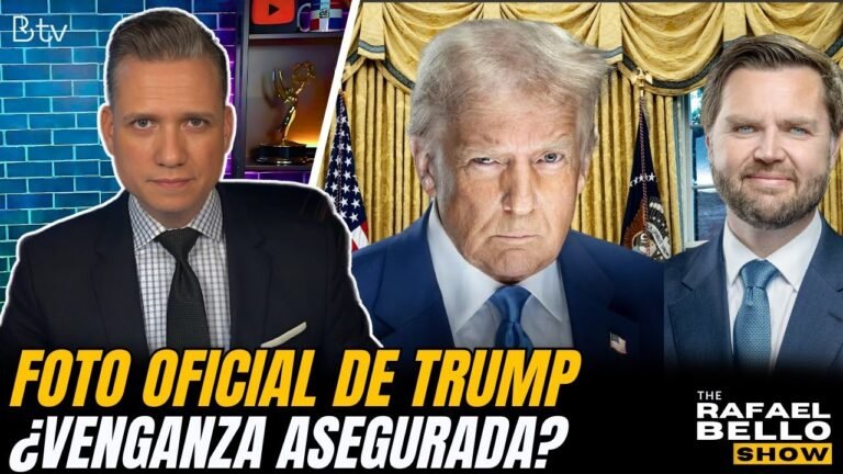 FOTO OFICIAL DE TRUMP: ¿Se acerca la venganza?