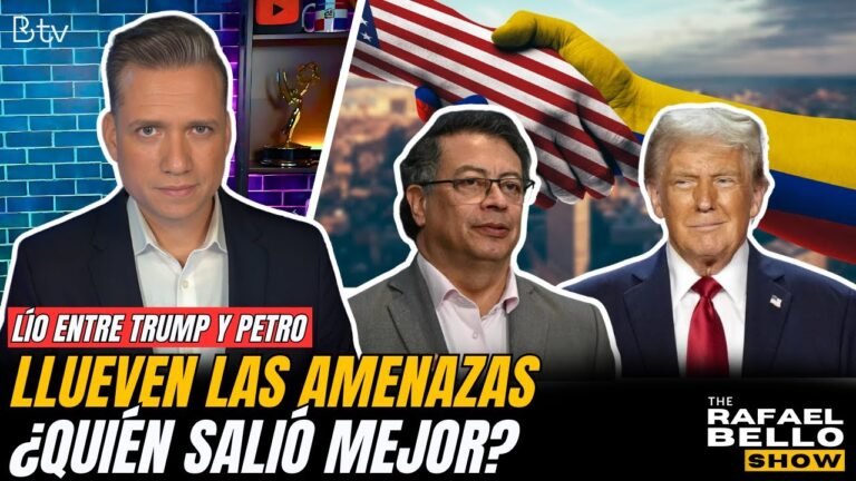 Llueven las amenazas entre PETRO y TRUMP; Siguen las redadas y llegan las protestas | #TheRBshow