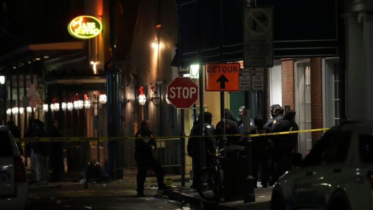 Diez muertos y 30 heridos tras atropello en Nueva Orleans