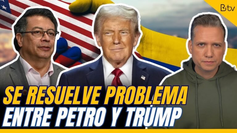Se resuelve el PROBLEMA entre GUSTAVO PETRO Y DONALD TRUMP