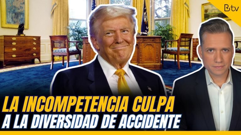 TRUMP CULPA a la DIVERSIDAD y WOKE de accidente aéreo en DC
