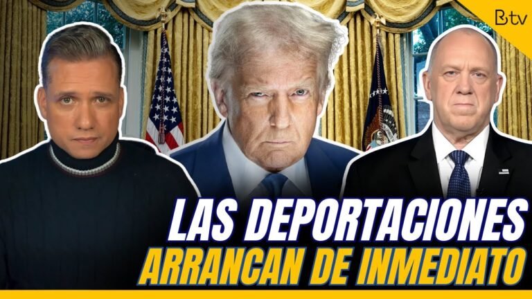 TRUMP iniciará las DEPORTACIONES MASIVAS de inmediato