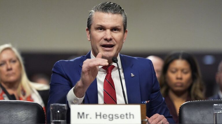 Confirman A Hegseth Como Secretario de Defensa de Trump