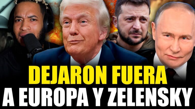 USA & Rusia se unen, Dejan fuera a Zelenski & Europa de las Negociaciones | China molesta con USA