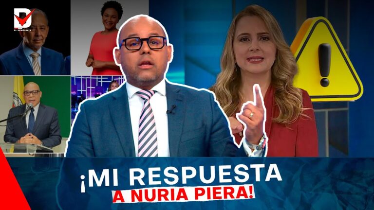 #Ahora🚨 ¡Mi respuesta contundente a Nuria Piera! / La verdad que nadie se atreve a revelar