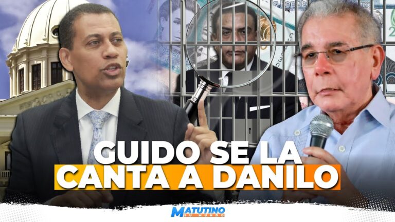 ¡No se guardó nada! Guido Gómez le canta sus verdades a Danilo Medina