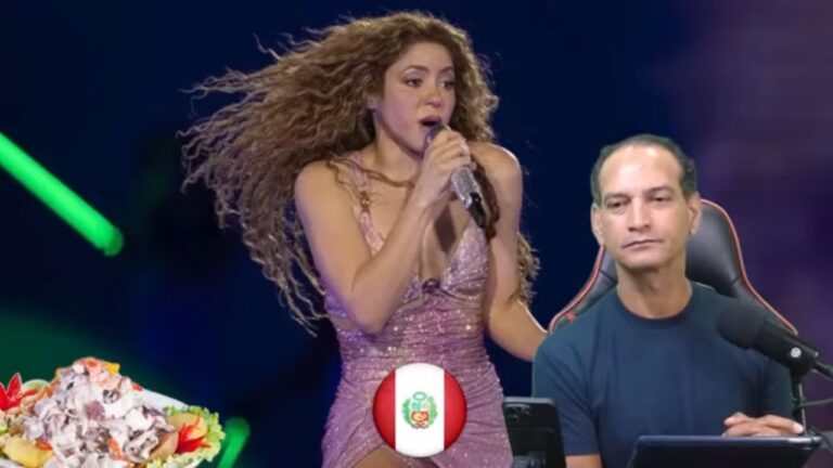 Jaime Bayly Revela Shakira se Intoxicó con Ceviche Peruano