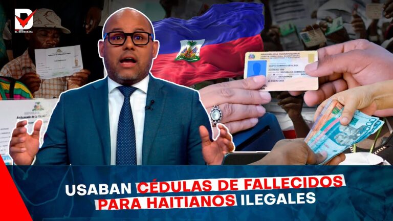 #AHORA🚨 Traición a la patria /Vendían identidades de dominicanos fallecidos para legalizar haitianos