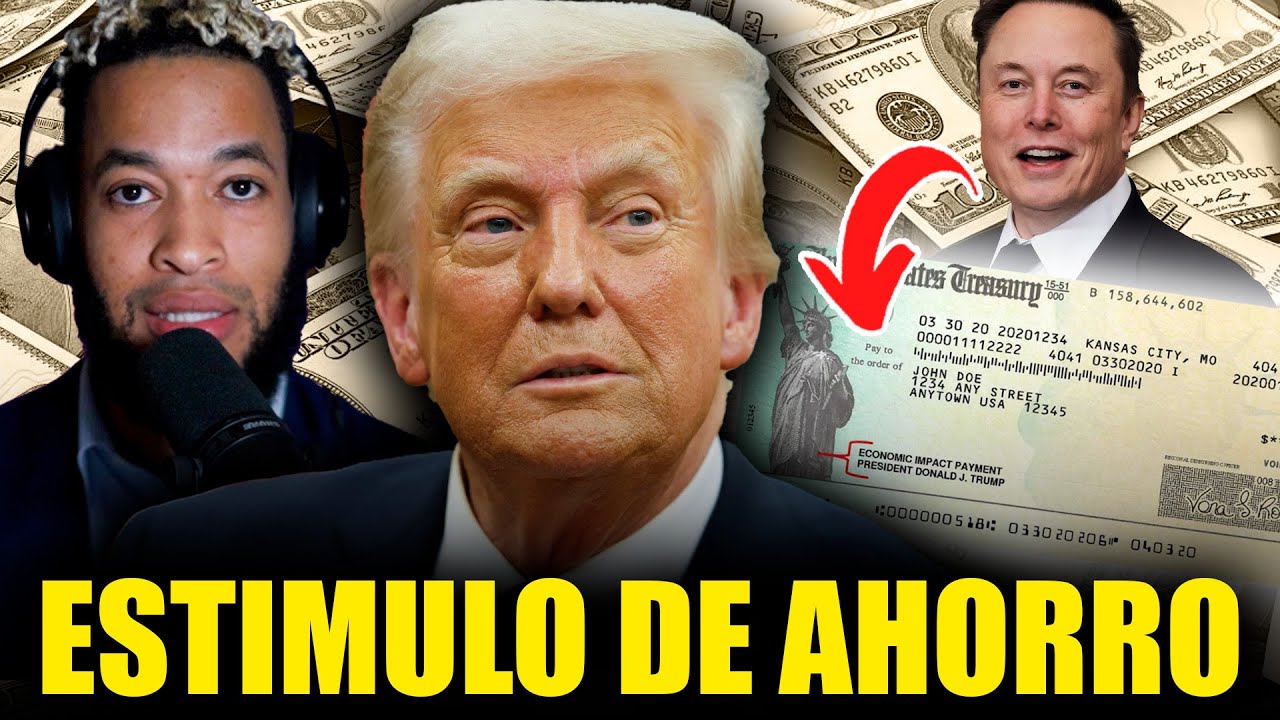 Cheque de Estímulo Proponen Trump & Elon Musk, Pago de dividendo por DOGE