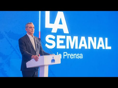 En Vivo I La Semanal con la prensa con  #Luisabinader 17/02/2025