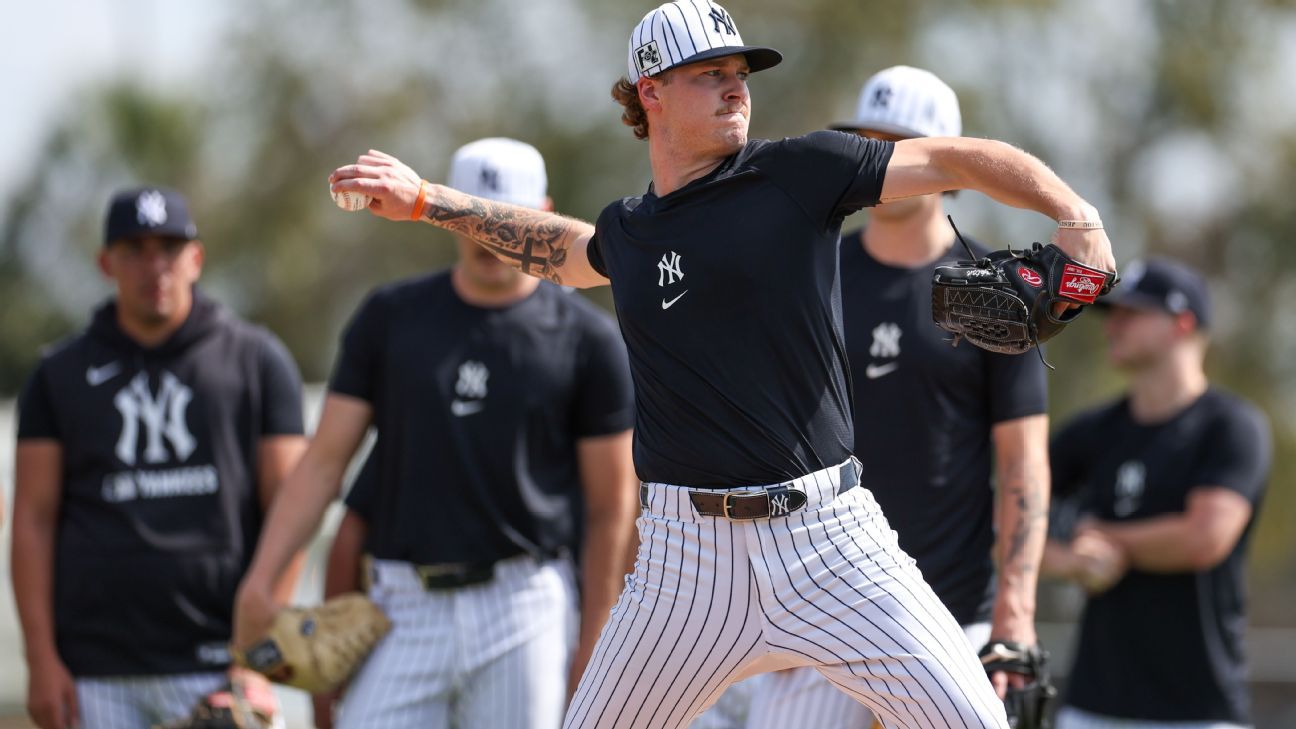 El prospecto de lanzamiento de los Yankees Chase Hampton tiene cirugía de Tommy John