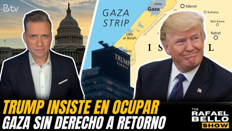 EN VIVO desde Washington D.C; TRUMP a ocupar GAZA y los palestinos no pueden regresar | #TheRBshow